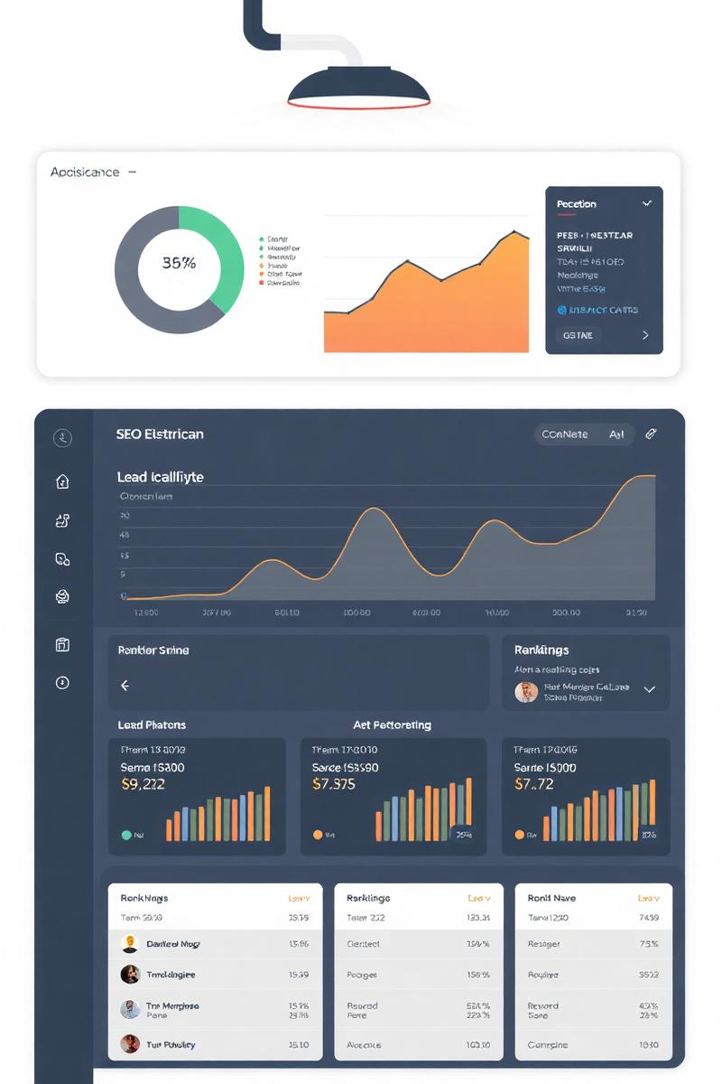 Electrician marketing dashboard