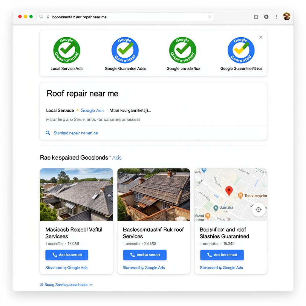 Google Ads Raleigh LSA and Search results