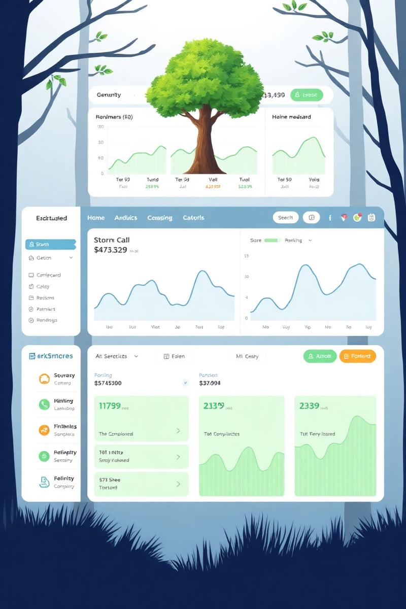 Tree service marketing dashboard