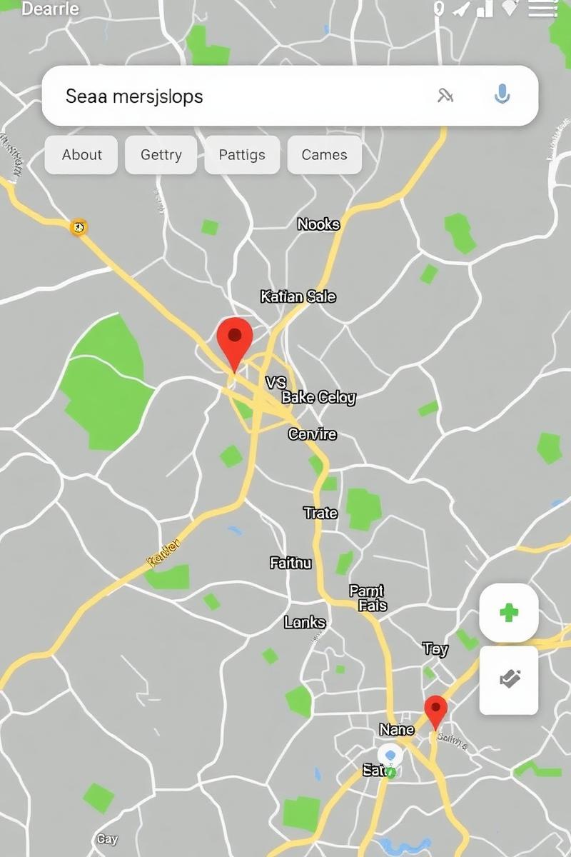 Tree service company ranked first in the Google map pack